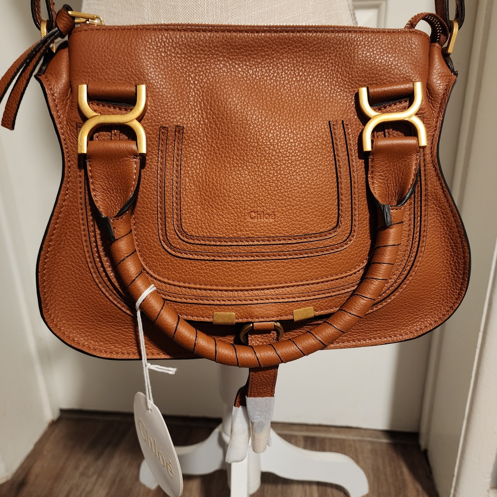 Brown Leather Shoulder Bag